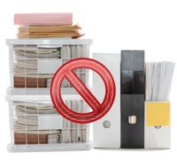 piles of old documents